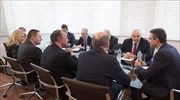 NPLs, liquidity and still imposed capital controls dominate meeting between ND leader, banks