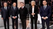 Γαλλία: Σε υψηλούς τόνους το πρώτο ντιμπέιτ με τους 5 επικρατέστερους υποψήφιους προέδρους