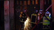 Τύρναβος: Πυρκαγιά σε εγκαταλελειμμένο εργοστάσιο