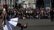 Με τη στρατιωτική παρέλαση κορυφώθηκαν οι εκδηλώσεις για την 25η Μαρτίου
