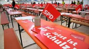 Γερμανία: Πλησιάζει τη Μέρκελ το SPD, τρίτη δύναμη η Αριστερά