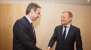 Mitsotakis meeting with Merkel, Tusk on Malta; says populism will soon be defeated in Greece
