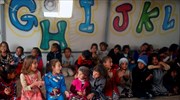 Παιχνίδια σε καταυλισμό στο Ιράκ