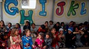 Παιχνίδια σε καταυλισμό στο Ιράκ