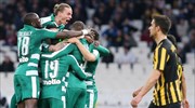 Super League: Έλαμψε ο Μπεργκ κι ο Παναθηναϊκός νίκησε 3-2 την ΑΕΚ