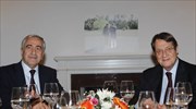 Χωρίς συμφωνία ολοκληρώθηκε το δείπνο Αναστασιάδη - Ακιντζί