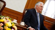 Τίλερσον: Δεν ζητήσαμε την άδεια της Μόσχας