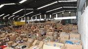 Αποθήκη με χιλιάδες προϊόντα μαϊμού στο κέντρο της Αθήνας