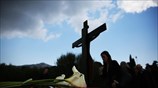 Η τελετή της Αποκαθήλωσης στη Μονή Πεντέλης