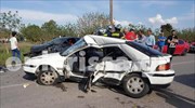 Λάρισα: Tροχαίο με έναν νεκρό και τέσσερις τραυματίες