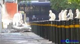 Εξερράγη μηχανισμός έξω από τράπεζα στο κέντρο της Αθήνας