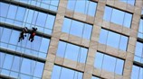 Καθαριστές τζαμιών στη Μπανγκαλόρ
