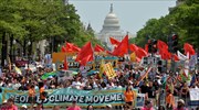 Ουάσιγκτον: Χιλιάδες διαδηλωτές υπέρ της Συμφωνίας του Παρισιού