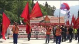 Μαζικές οι πορείες στην Αθήνα για την εργατική Πρωτομαγιά