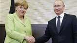 Η συριακή κρίση επί τάπητος στη συνάντηση Μέρκελ-Πούτιν