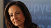 Άννα Διαμαντοπούλου: Η αντιπολίτευση δεν πρέπει απλώς να καταδικάζει