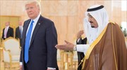 Σ. Αραβία: Συμφωνία 110 δισ. δολ. για εξοπλιστικά υπέγραψαν Τραμπ - Σαλμάν