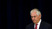 Τίλερσον: Να σταματήσει τις δοκιμές η Β. Κορέα