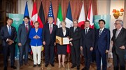 Ιταλία: Διακήρυξη για την καταπολέμηση της τρομοκρατίας υπέγραψαν οι G7