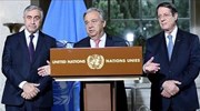 Κοινή συνάντηση Αναστασιάδη - Ακιντζί με τον Γ.Γ. του ΟΗΕ την Κυριακή