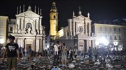 400 τραυματίες από υποχώρηση κιγκλιδώματος σε πλατεία του Τορίνο