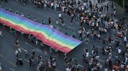 Σε εξέλιξη η παρέλαση του Athens Pride