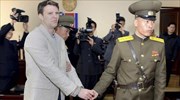 Επαναπατρίστηκε Αμερικανός φοιτητής που κρατείτο στη Βόρεια Κορέα