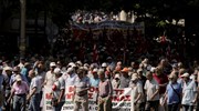Πορεία συνταξιούχων προς τη Βουλή