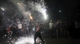 Πανηγυρισμοί για την κατάκτηση του κυπέλλου κρίκετ