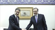 Συνάντηση Κυρ. Μητσοτάκη - Αντ. Σαμαρά το μεσημέρι
