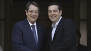 Συνάντηση Αλ. Τσίπρα - Ν. Αναστασιάδη το πρωί της Πέμπτης