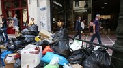 Garbage strike continues in greater Athens area; unions demand permanent hirings