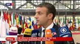 Δηλώσεις Εμ. Μακρόν κατά την άφιξή του στη Σύνοδο Κορυφής