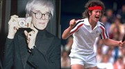 John McEnroe εναντίον Andy Warhol