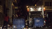 Θεσσαλονίκη: Με γοργούς ρυθμούς η αποκομιδή των σκουπιδιών