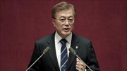 Καταδικάζει ο πρόεδρος της Ν. Κορέας την εκτόξευση πυραύλου από τη Β. Κορέα