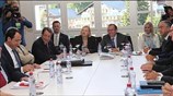 Κυπριακό: Αναβολή στις πρωινές διαπραγματεύσεις