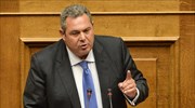 Π. Καμμένος: Η Ν.Δ. προσπαθεί να καλύψει τον Β. Μαρινάκη