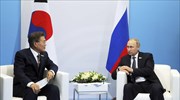 Ψυχραιμία συνιστά ο Πούτιν στο ζήτημα της Β. Κορέας