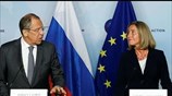 Μογκερίνι-Λαβρόφ: Να συνεχίσουμε τον απευθείας διάλογο