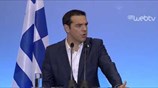 Κοινές δηλώσεις Αλέξη Τσίπρα, Αλεξάνταρ Βούτσιτς και Μπόικο Μπορίσοφ