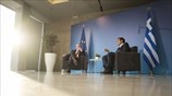Συνάντηση του Πρωθυπουργού με τον πρόεδρο της Κομισιόν