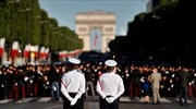 Στρατιωτική παρέλαση στο Παρίσι για την εθνική γιορτή της 14ης Ιουλίου