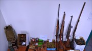 Σέρρες: Οπλοστάσιο έκρυβε στο σπίτι του 48χρονος