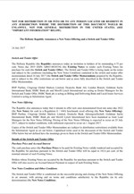 The Hellenic Republic Announces a New Notes Offering and a Switch and Tender Offer