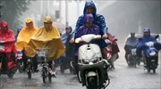 Κίνα: «Μπλε συναγερμός» εν όψει σφοδρών βροχοπτώσεων