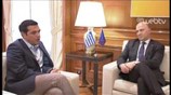 Συνάντηση Αλ. Τσίπρα με τον Επίτροπο Οικονομικών Υποθέσεων της Ευρωπαϊκής Επιτροπής, Πιέρ Μοσκοβισί