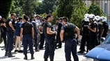 Έφοδος του Ρουβίκωνα στο προαύλιο της Βουλής