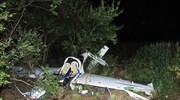 Two dead in crash of single-engine plane in central Greece on Wed.