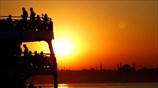 Ηλιοβασίλεμα στην Κωνσταντινούπολη